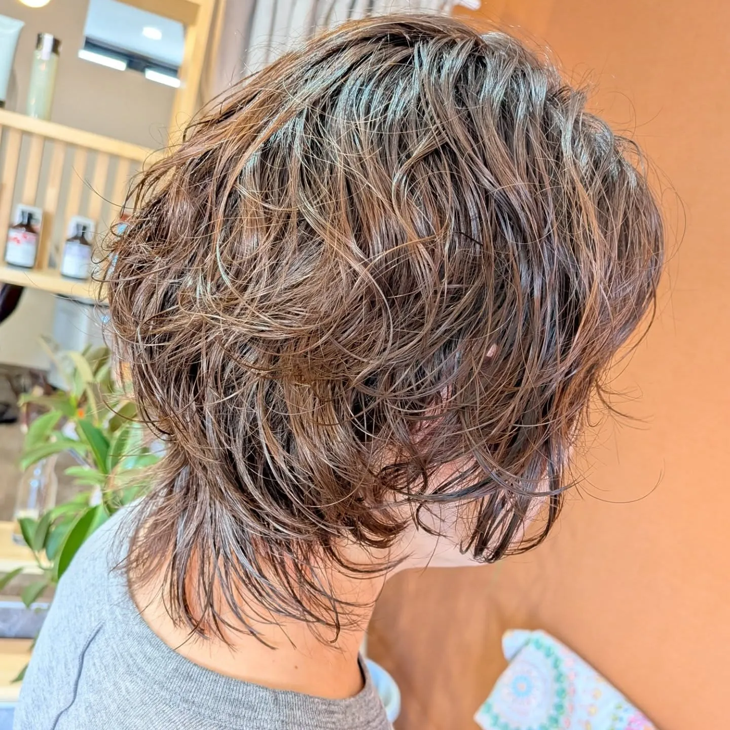 くせ毛風パーマ × ダヴィネス チェリー🍒